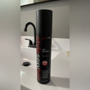 Sexy Hair 450 Headset - Heat defense setting spray.